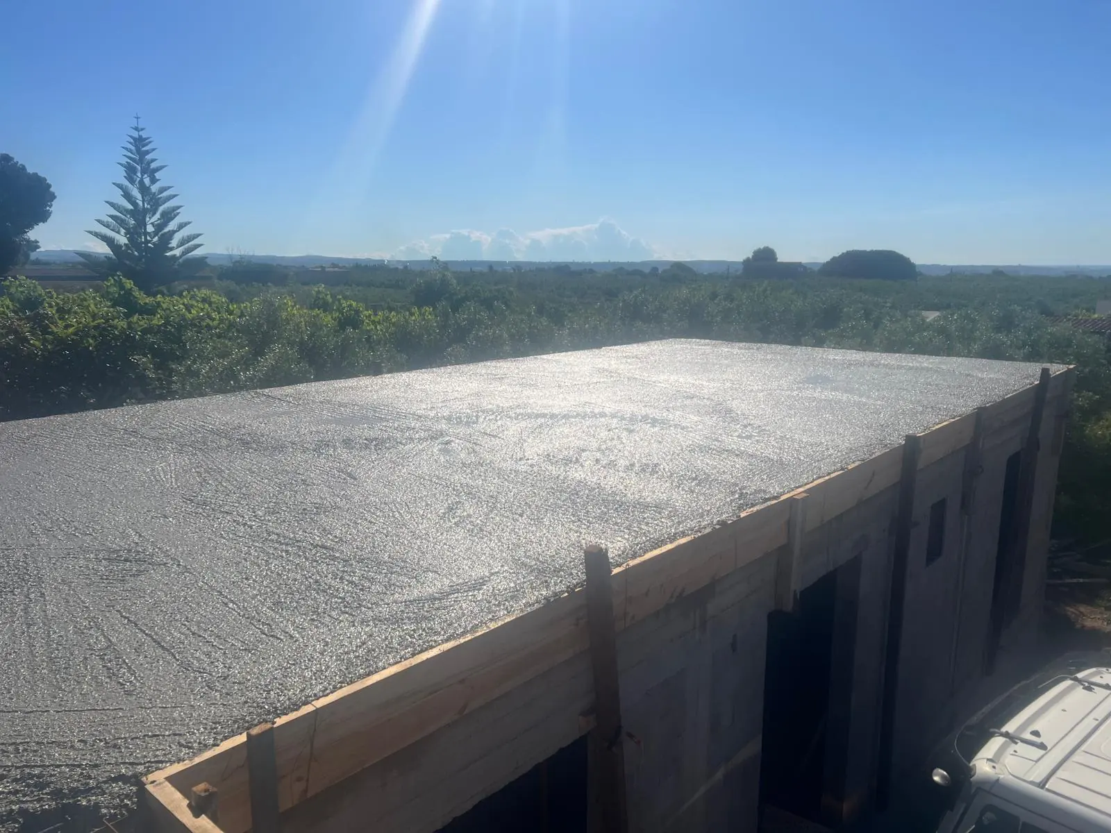 Estructura y forjado de hormigón