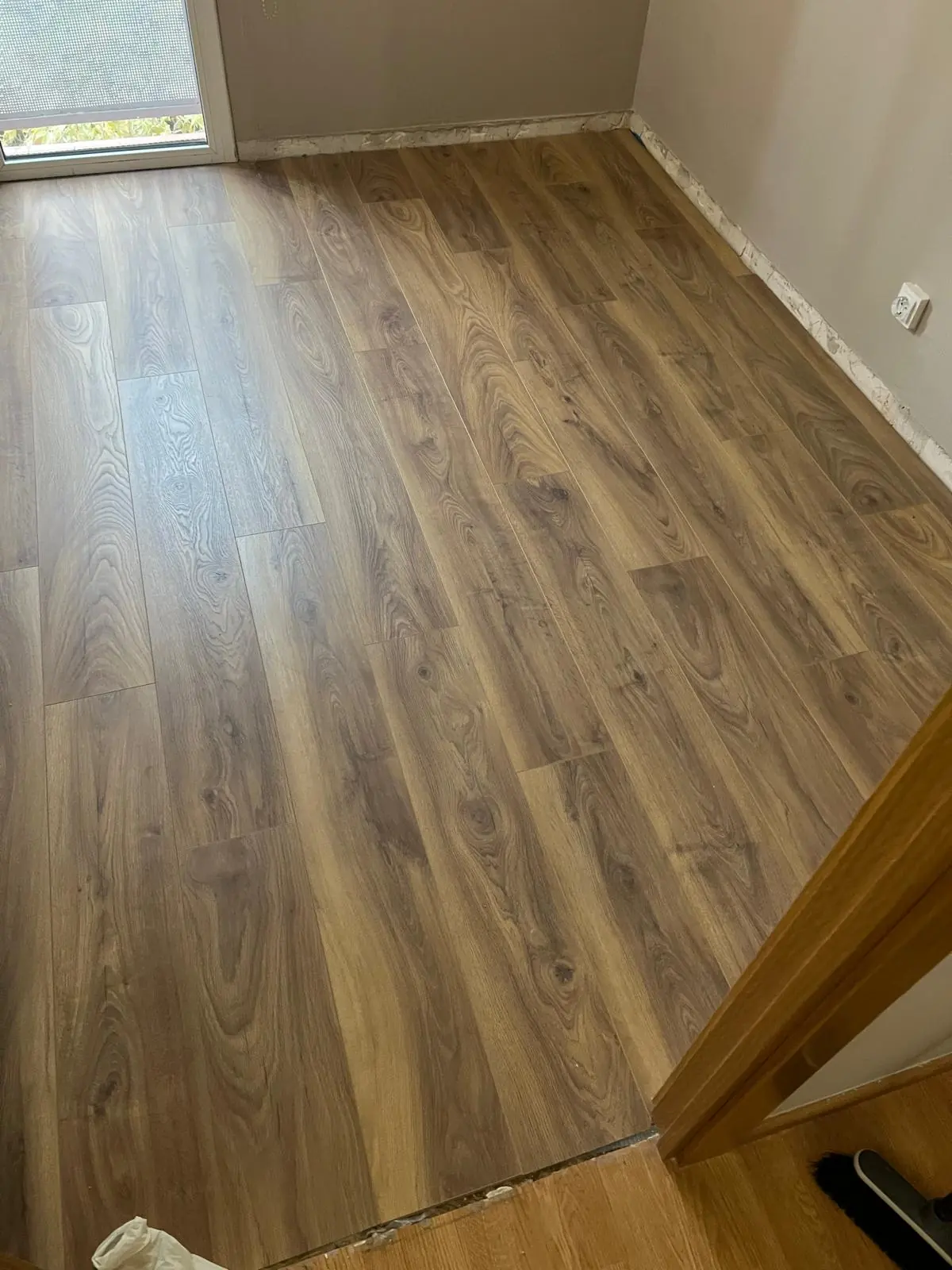 Suelo laminado nuevo